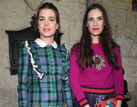 charlotte casiraghi gucci 2017|Charlotte Casiraghi and Tatiana at Gucci Cruise 2017 fashion show.